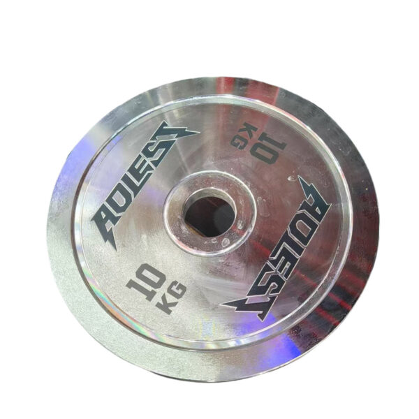 Chrome Barbell Weight Plate